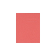 Classmates 8x6.5" Exercise Book 48 Page, 10mm Squared, Red - Pack of 100